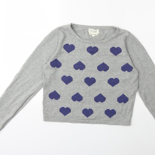 NEXT Womens Grey   Pullover Jumper Size 10