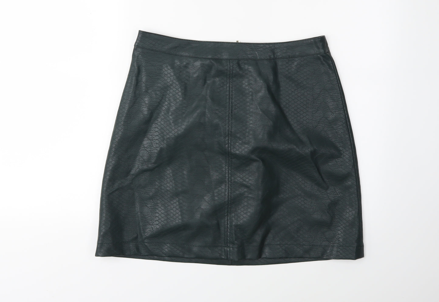 F&F Womens Green   Mini Skirt Size 10