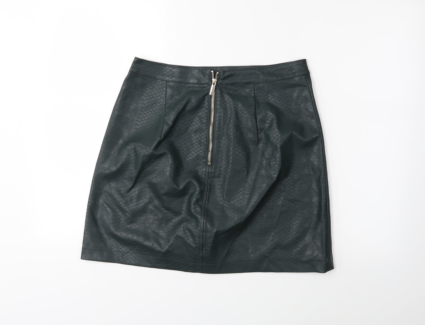 F&F Womens Green   Mini Skirt Size 10