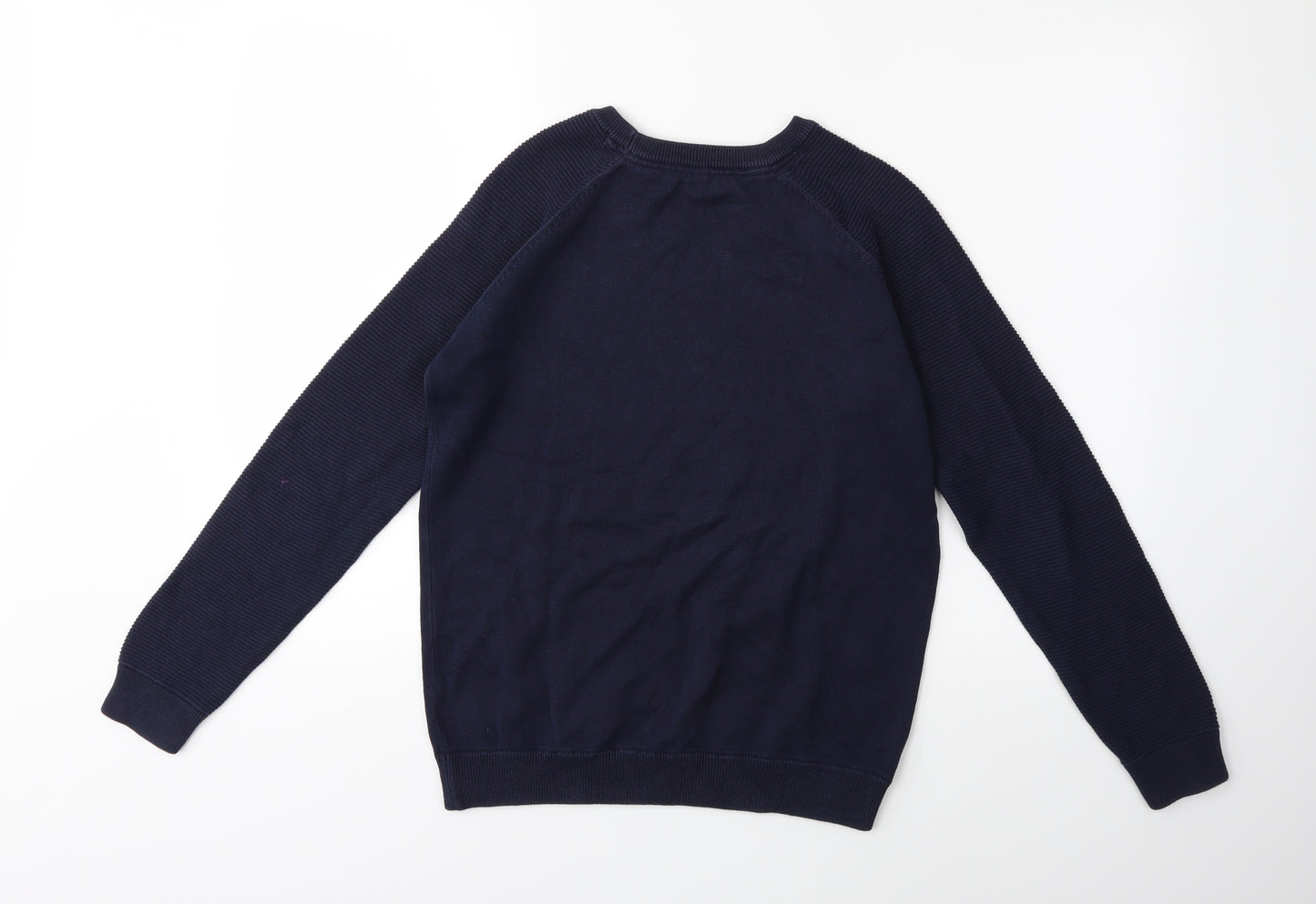 Marks and Spencer Boys Blue   Pullover Jumper Size 12 Years