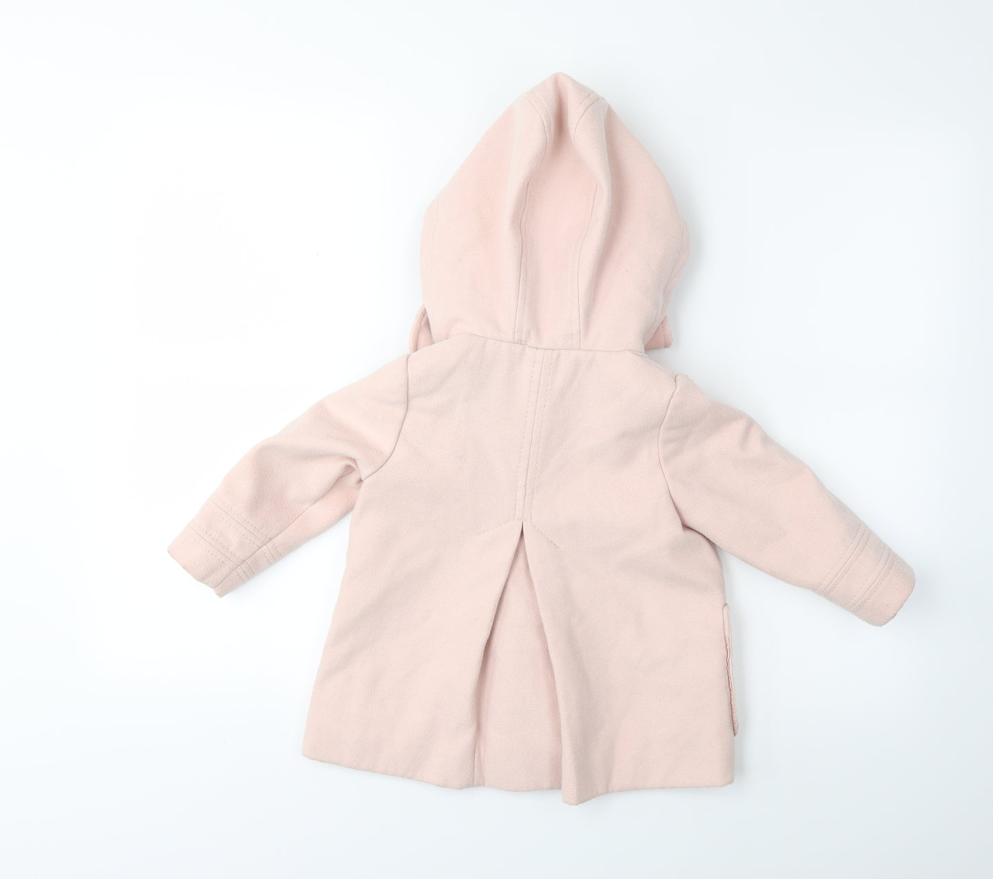 NEXT Girls Pink   Overcoat Coat Size 2 Years