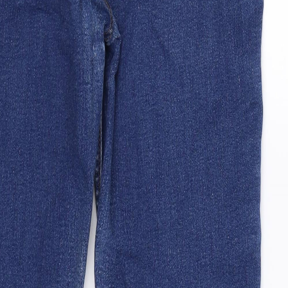 Papaya Womens Blue  Denim Skinny Jeans Size 8 L25 in