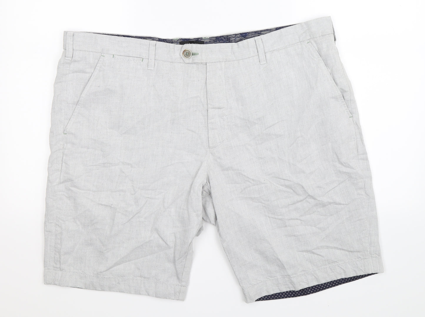 Ted Baker Mens Grey   Chino Shorts Size 40