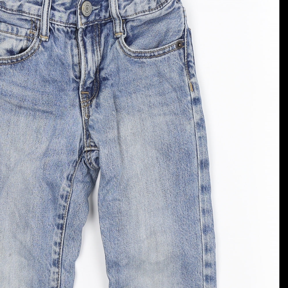 Gap Boys Blue  Denim Straight Jeans Size 4 Years