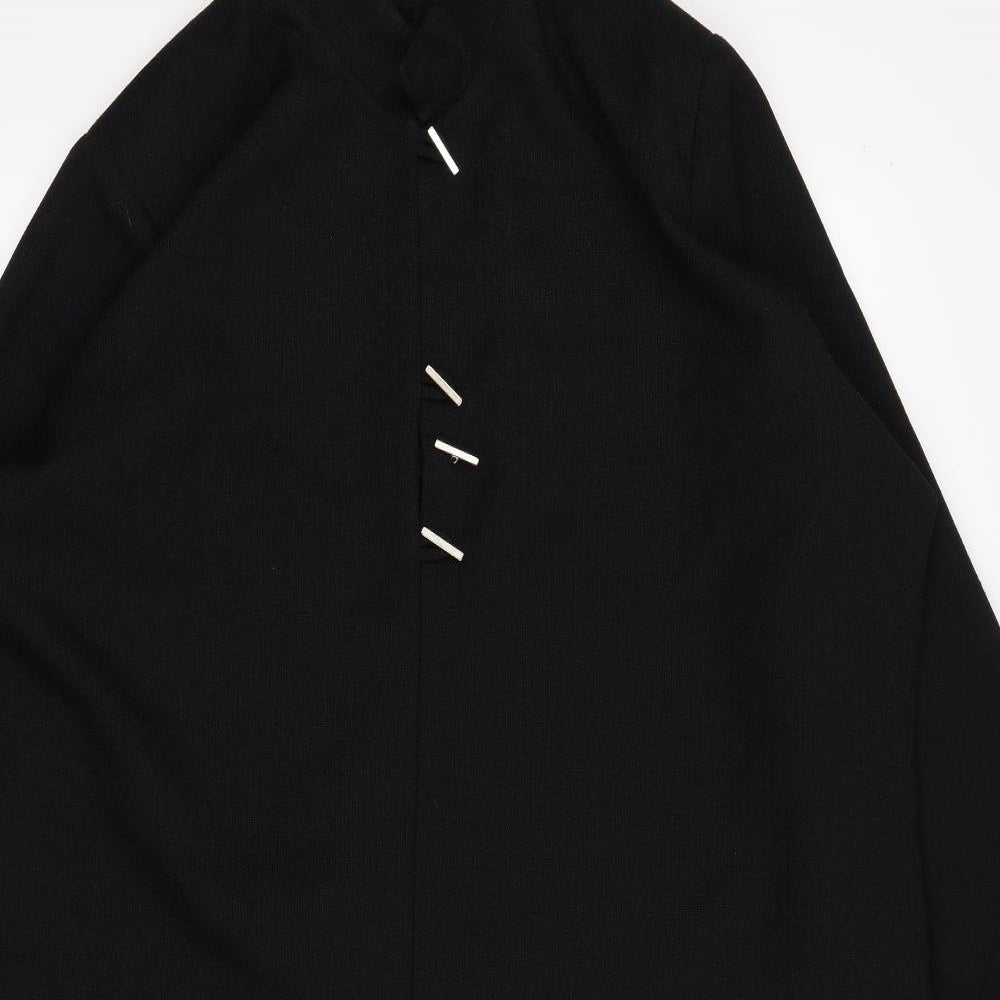 Preworn Womens Black   Jacket Coatigan Size 2XL