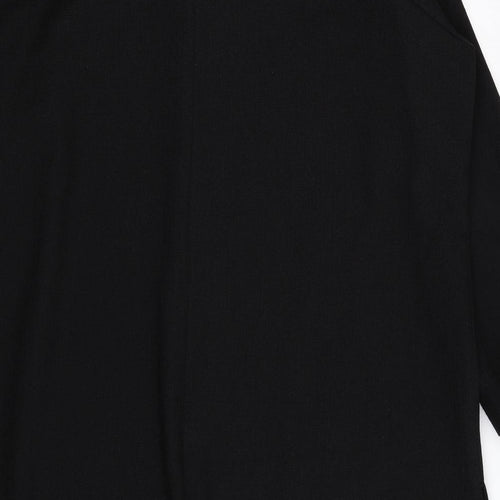 Preworn Womens Black   Jacket Coatigan Size 2XL