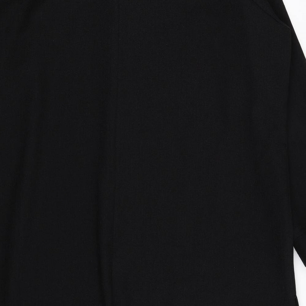 Preworn Womens Black   Jacket Coatigan Size 2XL