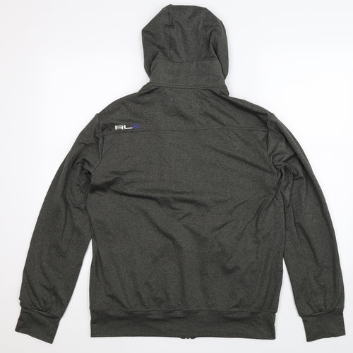 Ralph Lauren Mens Grey   Full Zip Hoodie Size M