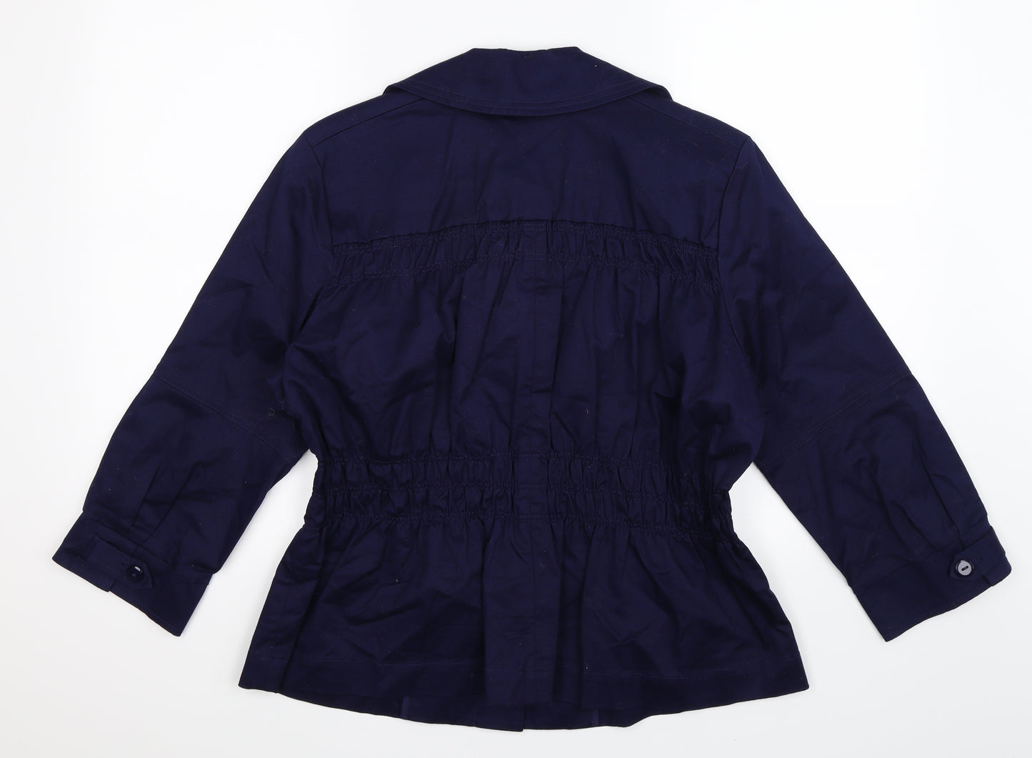 Joan Rivers Womens Blue   Jacket Blazer Size XL