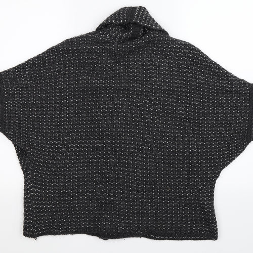 Carina Ricci Womens Grey  Knit Cardigan Jumper Size S  - Oversized