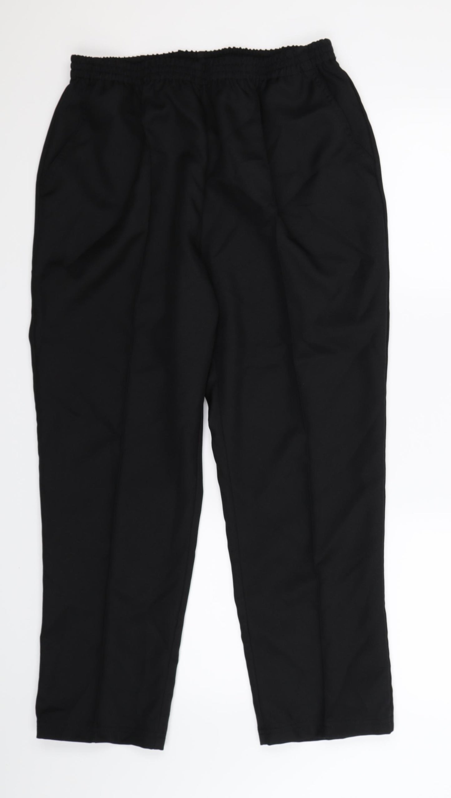 Damart Womens Black   Trousers  Size 18 L27 in