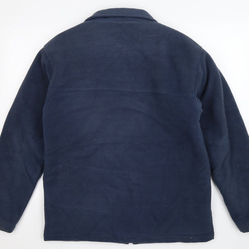 EWM Mens Blue  Fleece Jacket  Size S