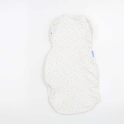 The Gro Company Baby White Polka Dot  Coverall One-Piece Size 0-3 Months