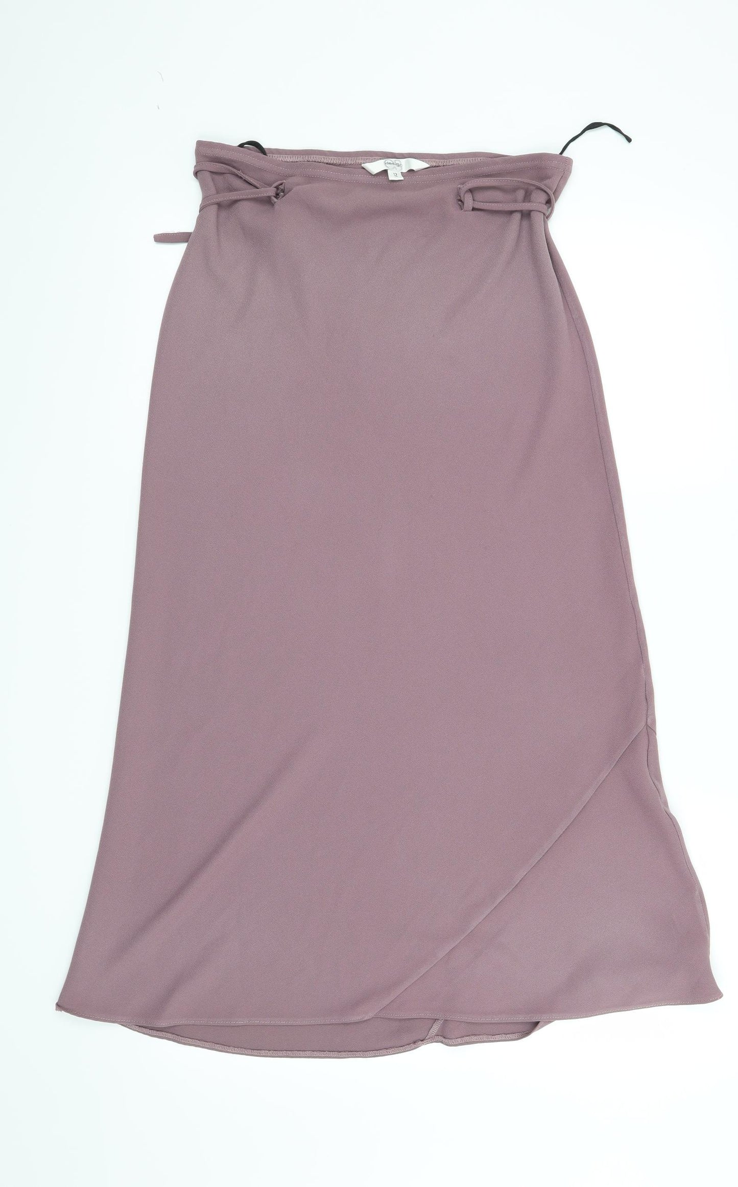 ES Design Womens Purple   A-Line Skirt Size 12