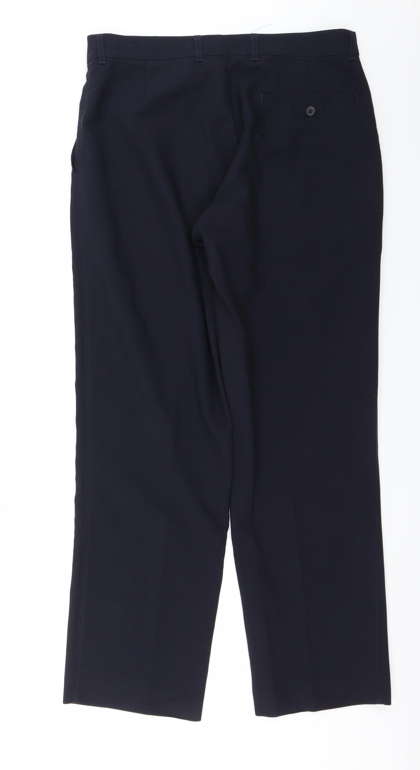 Marks and spencer  Mens Blue   Trousers  Size 32 L30 in
