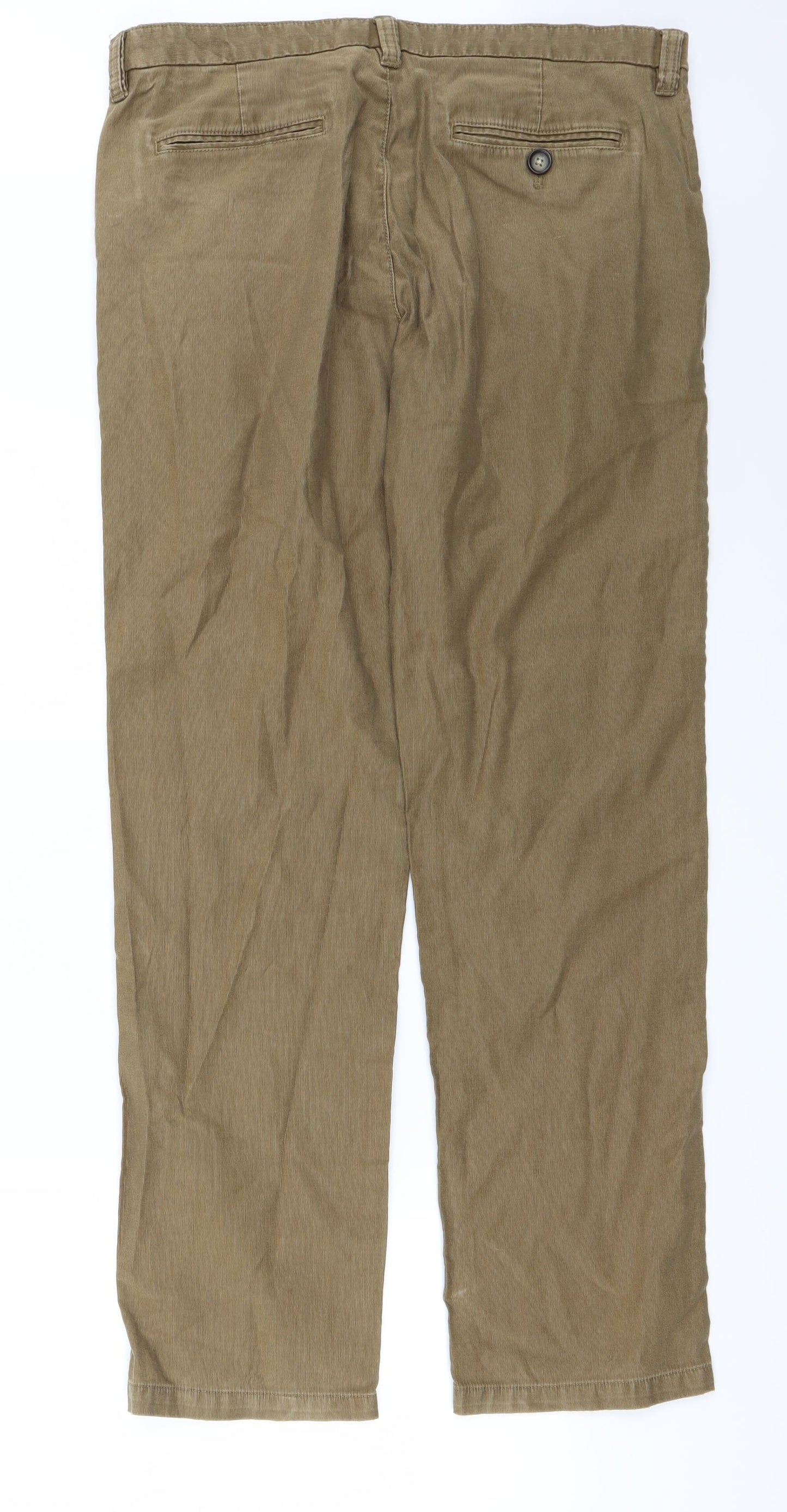 RJR.John Rocha Mens Brown   Trousers  Size 34 L32 in