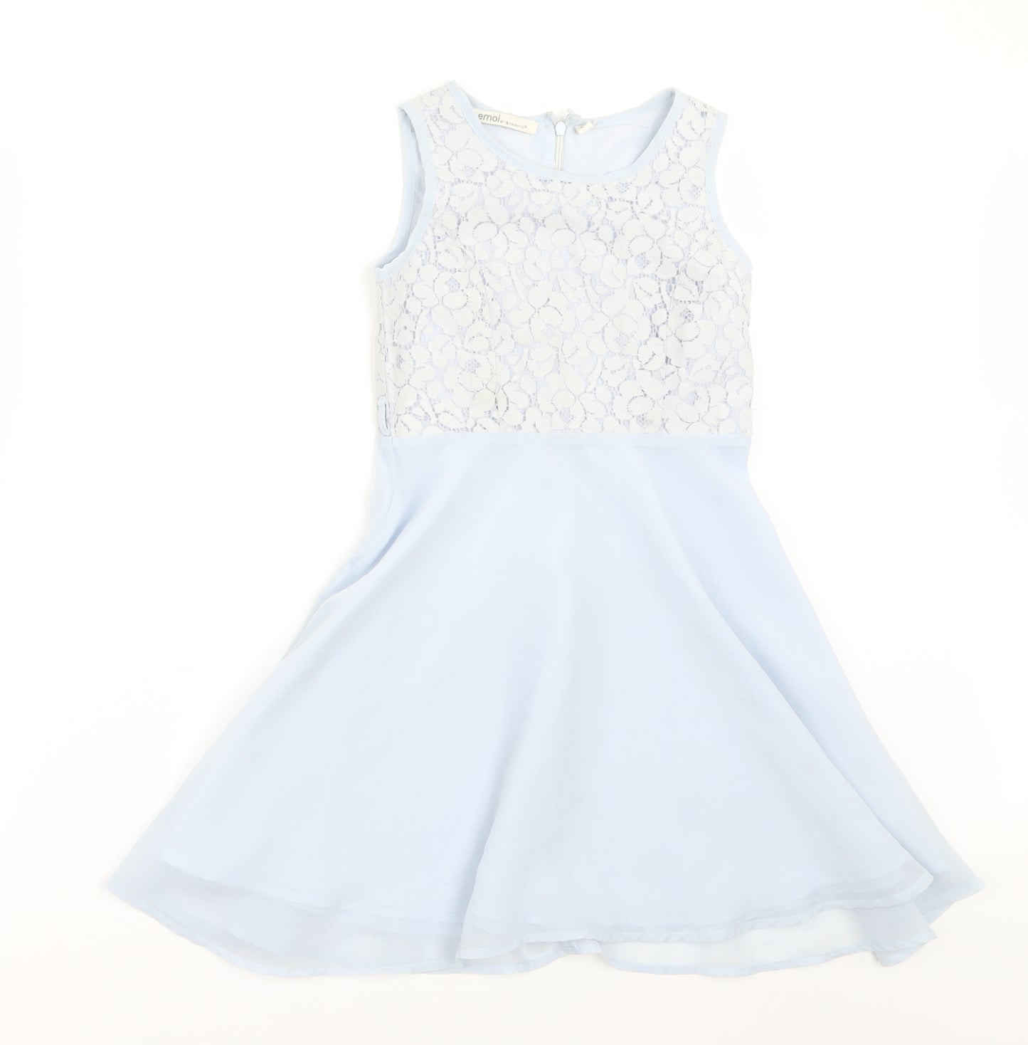Emoi Girls Blue   Fit & Flare  Size 6-7 Years