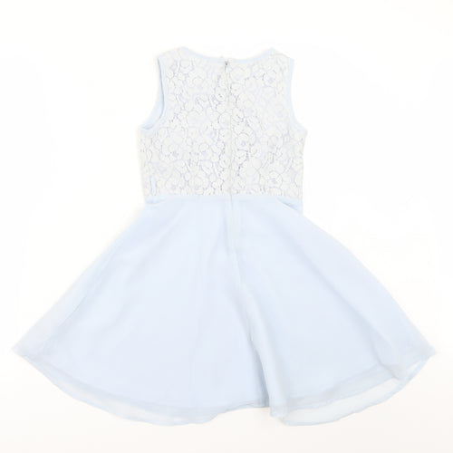 Emoi Girls Blue   Fit & Flare  Size 6-7 Years