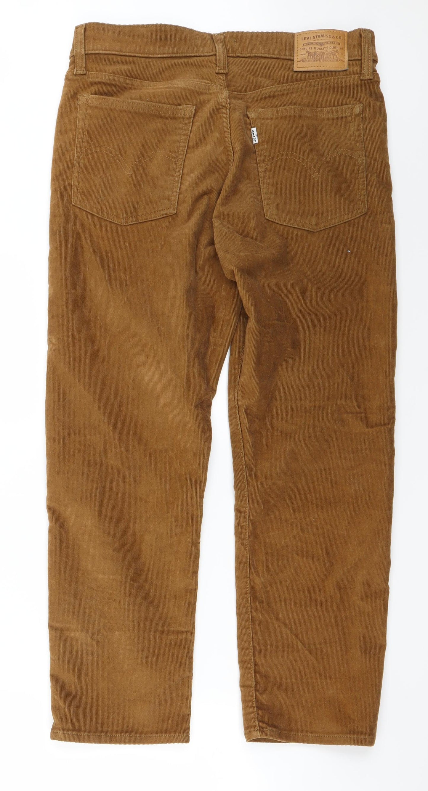 Levis Mens Brown   Chino Trousers Size 30 L26 in