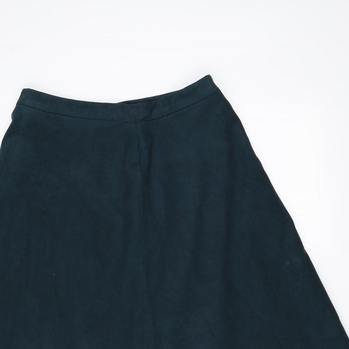 Marks and Spencer Womens Green   Flare Skirt Size 12