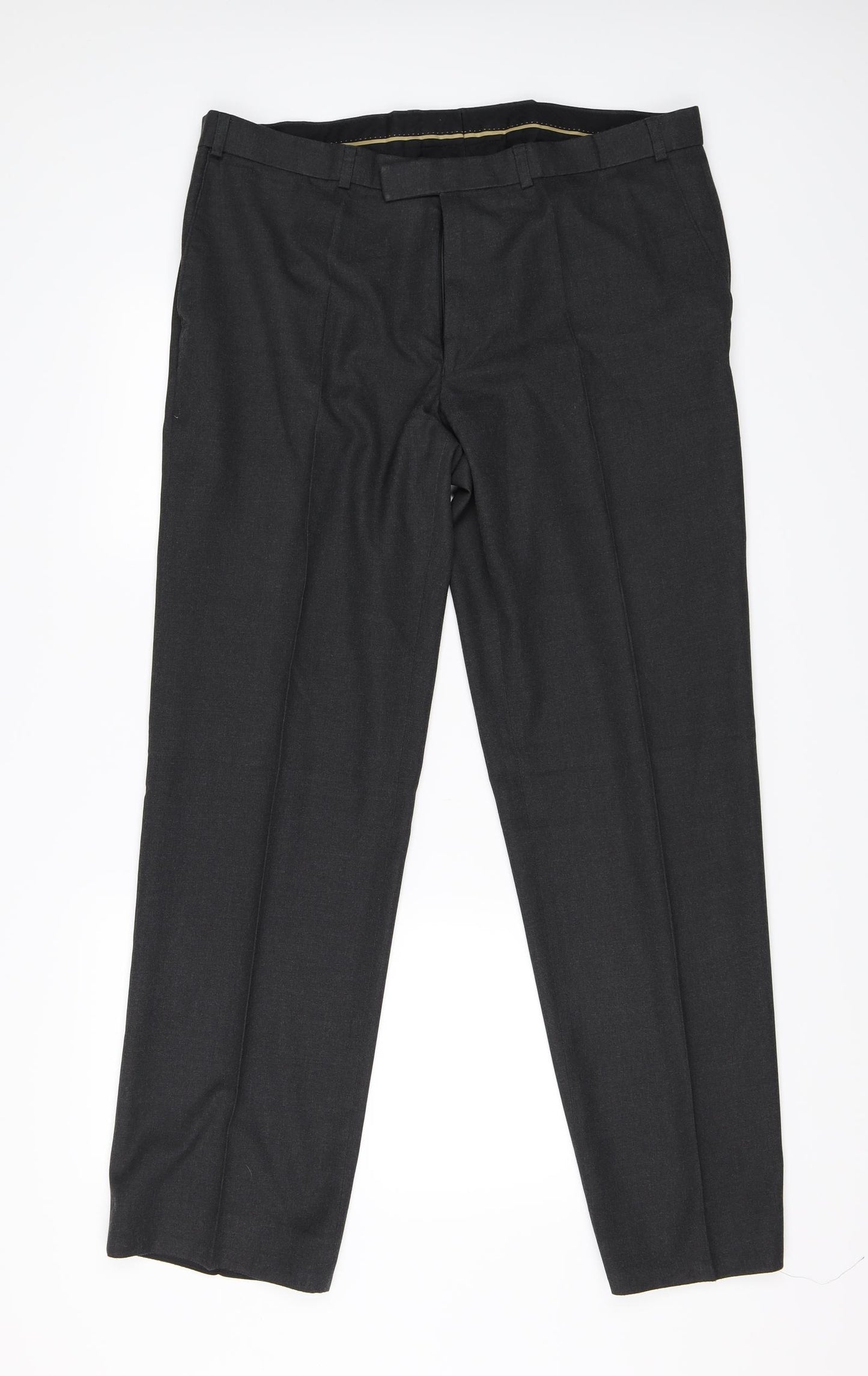 Dehavilland Mens Grey   Trousers  Size 38 L32 in