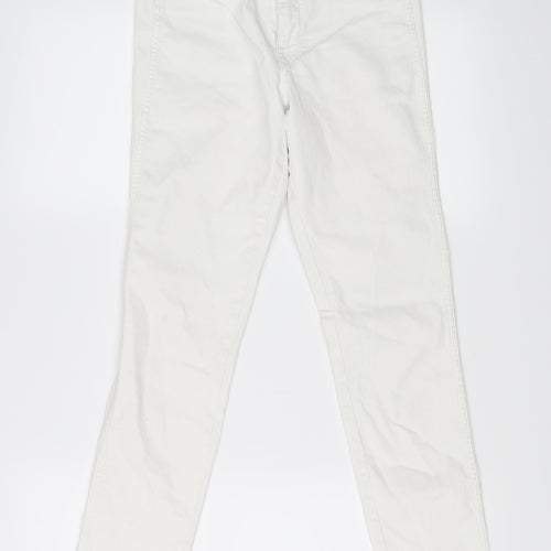 H&M Womens Ivory   Skinny Jeans Size 27 L27 in