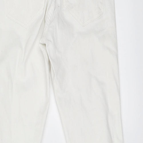 H&M Womens Ivory   Skinny Jeans Size 27 L27 in