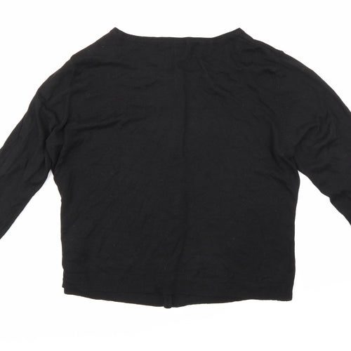 Atmosphere Womens Black  Knit Cardigan Jumper Size 18