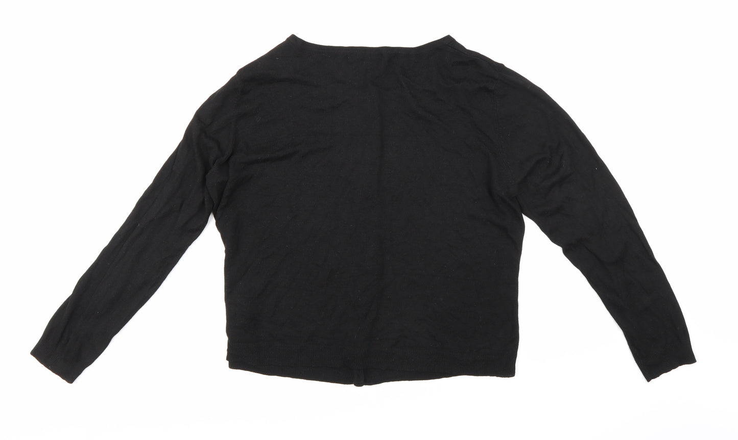 Atmosphere Womens Black  Knit Cardigan Jumper Size 18
