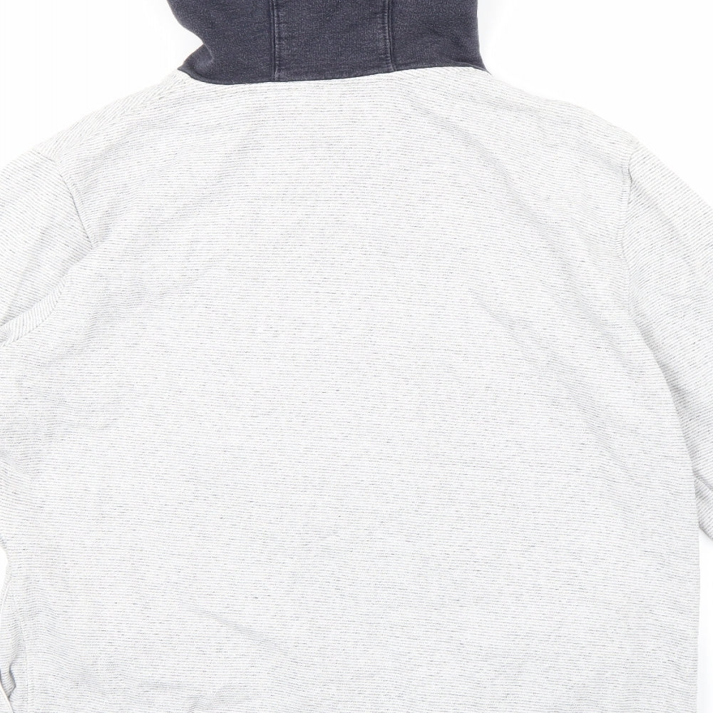 NEXT Mens Grey   Full Zip Hoodie Size L