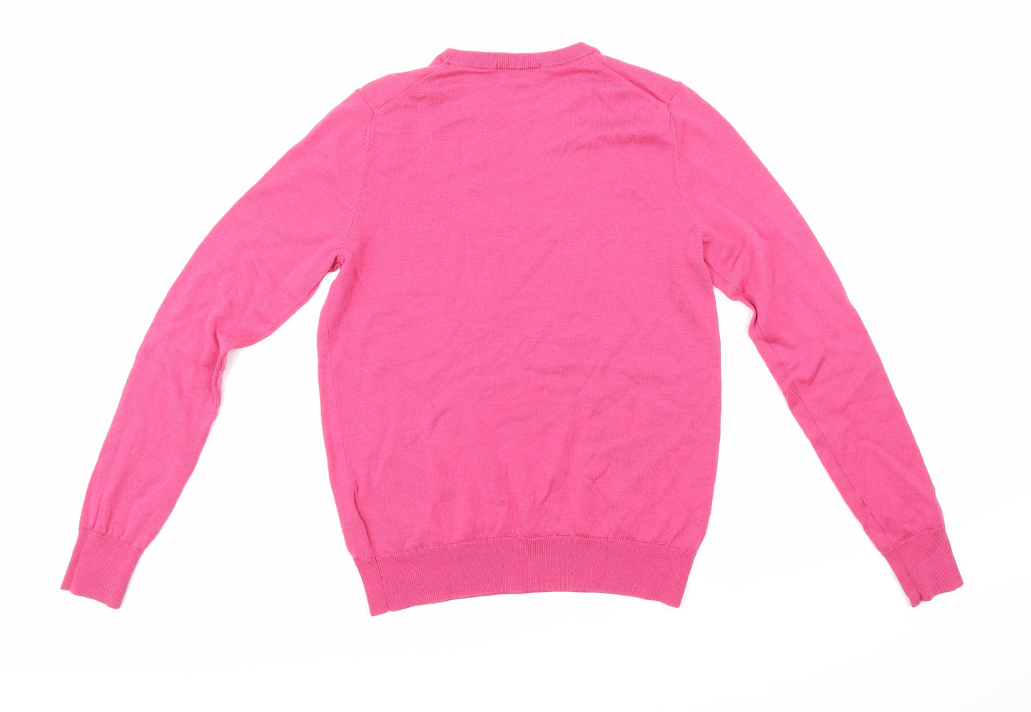 Uniqlo Womens Pink  Knit Pullover Jumper Size S