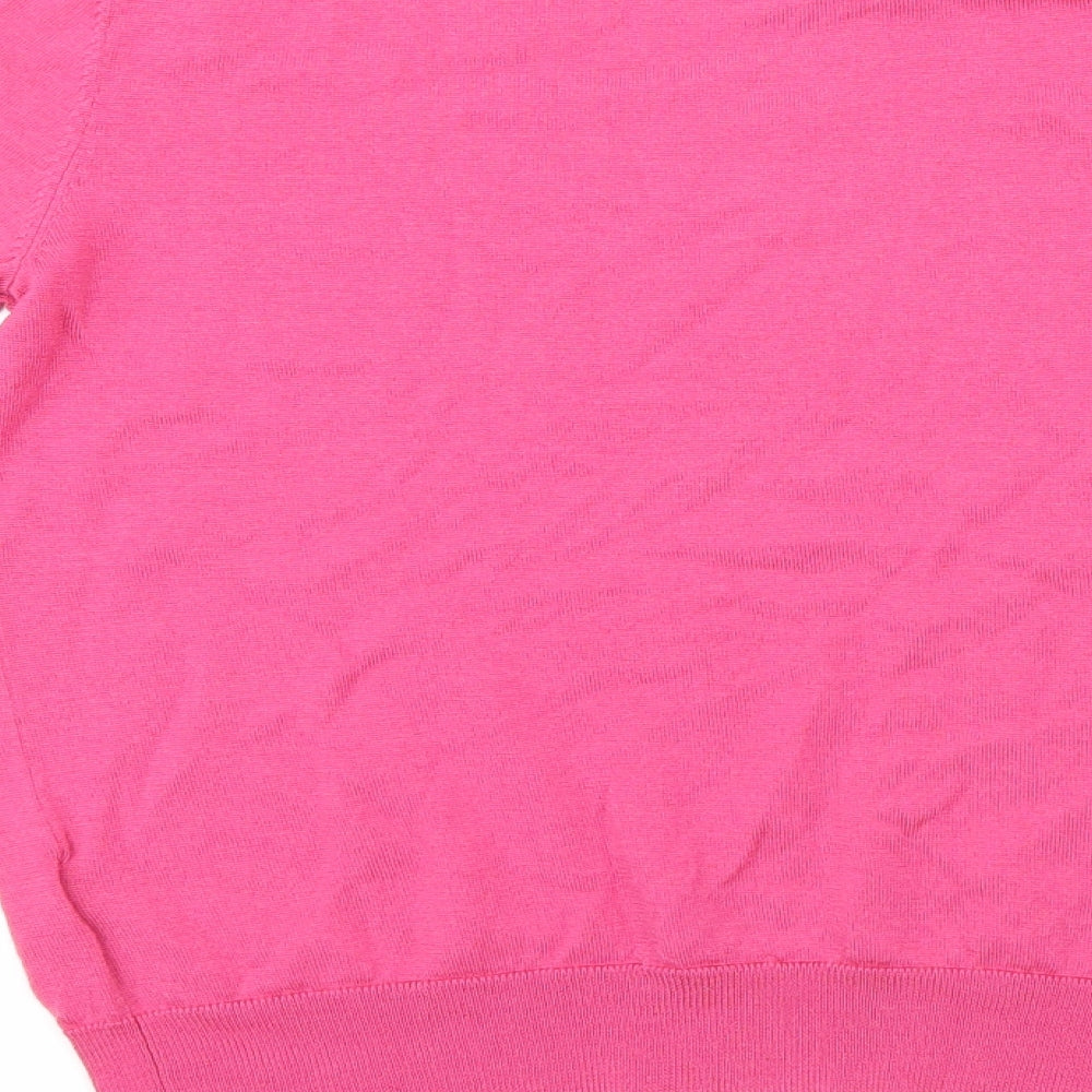 Uniqlo Womens Pink  Knit Pullover Jumper Size S