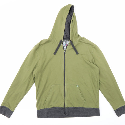 NEXT Mens Green   Full Zip Hoodie Size XL