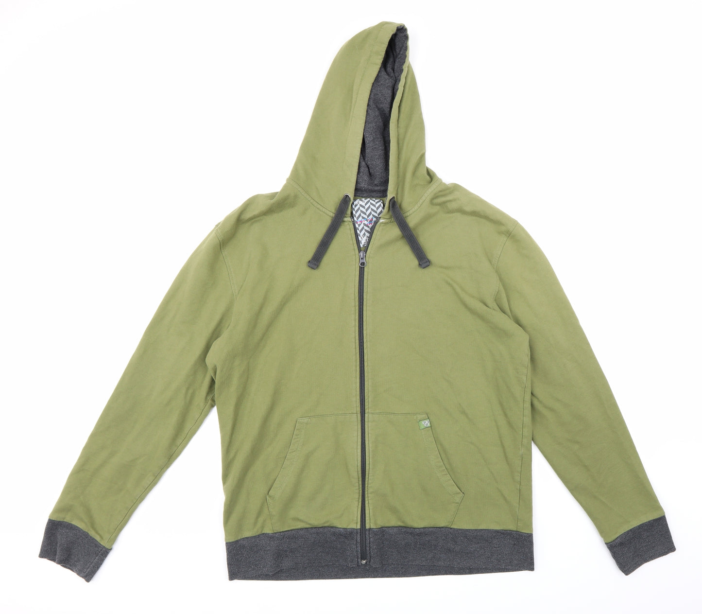 NEXT Mens Green   Full Zip Hoodie Size XL