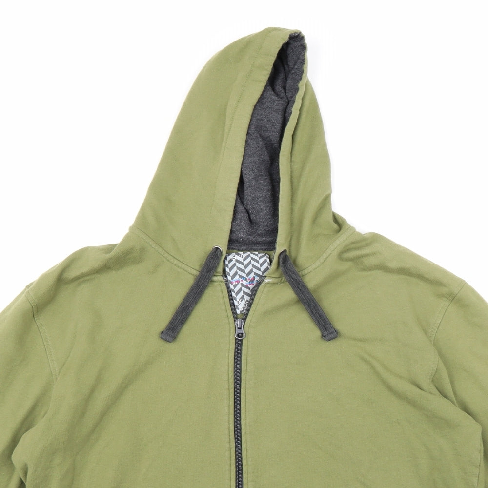 NEXT Mens Green   Full Zip Hoodie Size XL