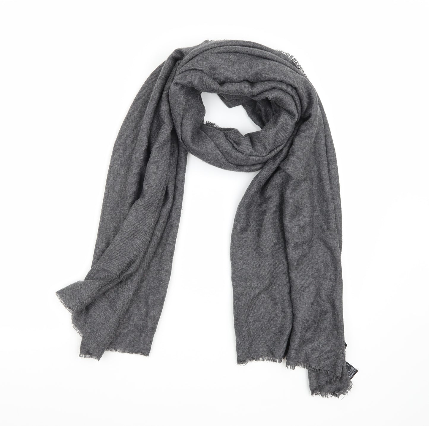 Preworn Womens Grey  Knit  Scarf