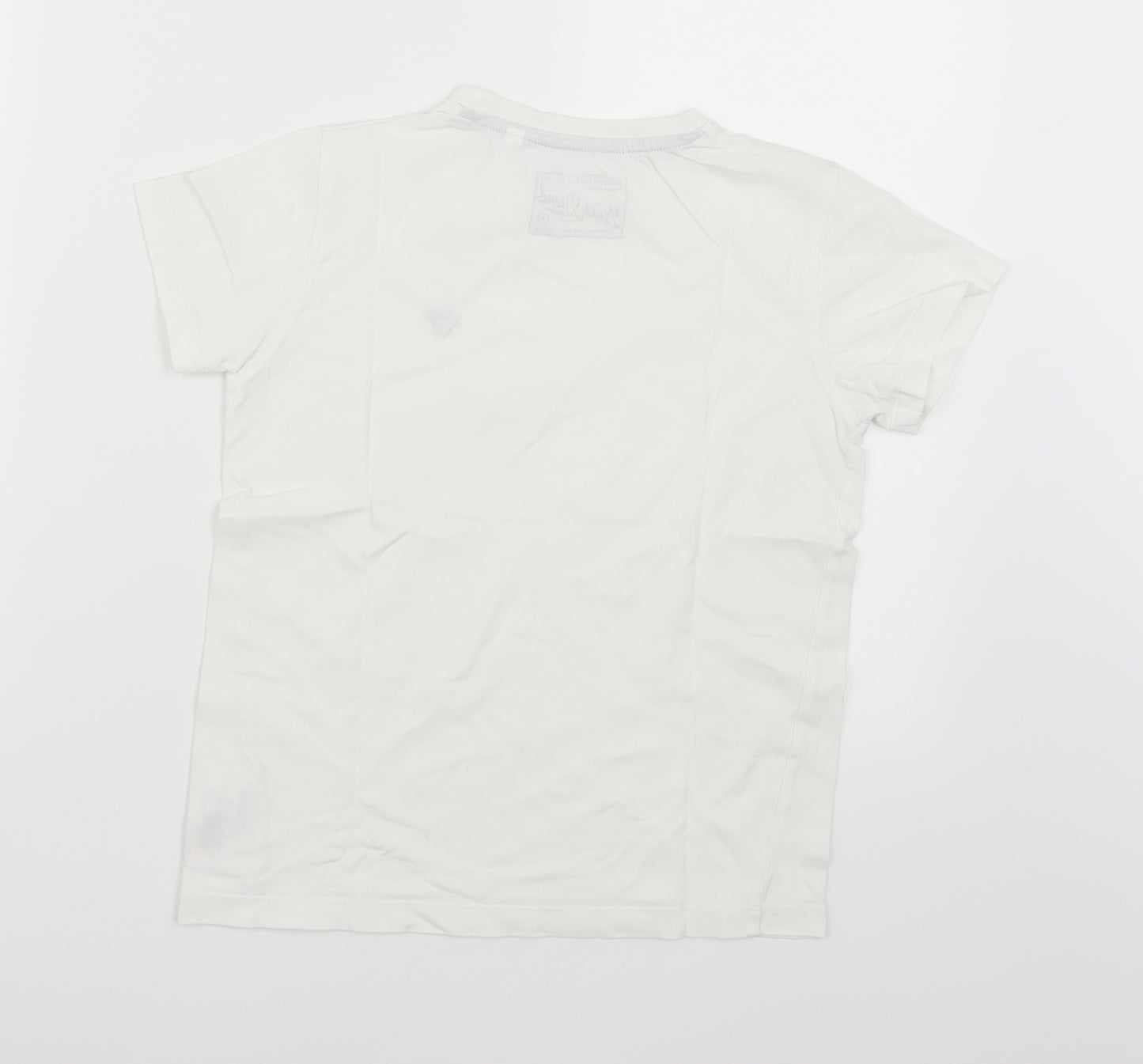 NEXT Boys White   Basic T-Shirt Size 8 Years