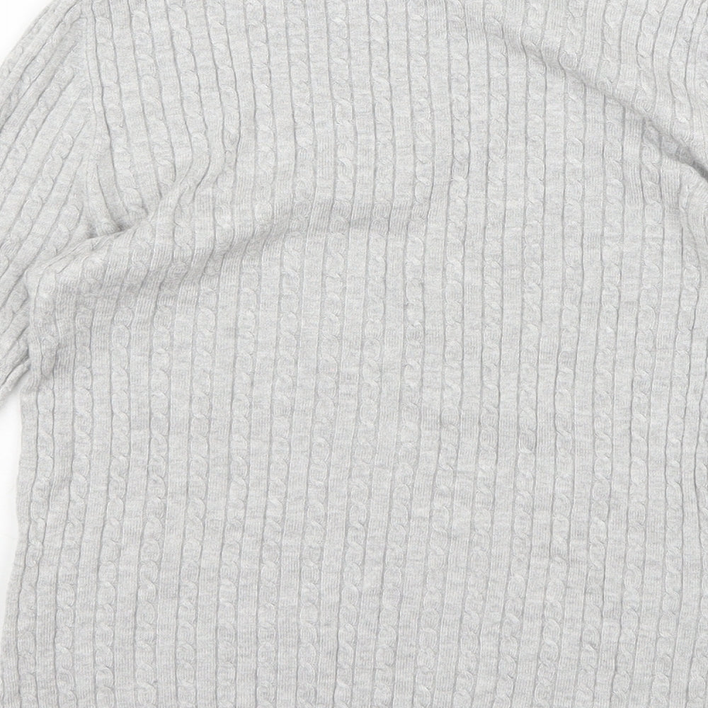 Atmosphere Womens Grey  Knit Pullover Jumper Size 10