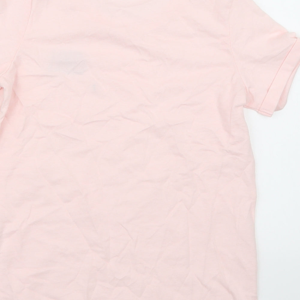 Marks and Spencer Girls Pink   Basic T-Shirt Size 9-10 Years