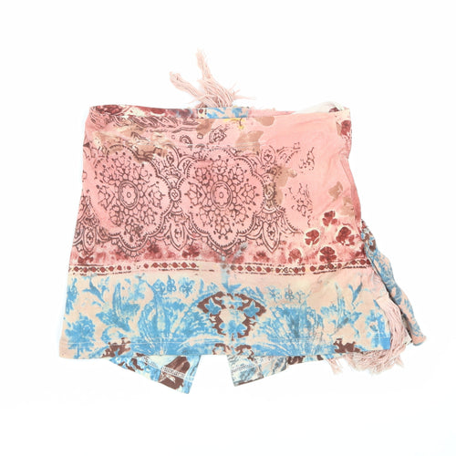 Plein Sud Womens Multicoloured Geometric  A-Line Skirt