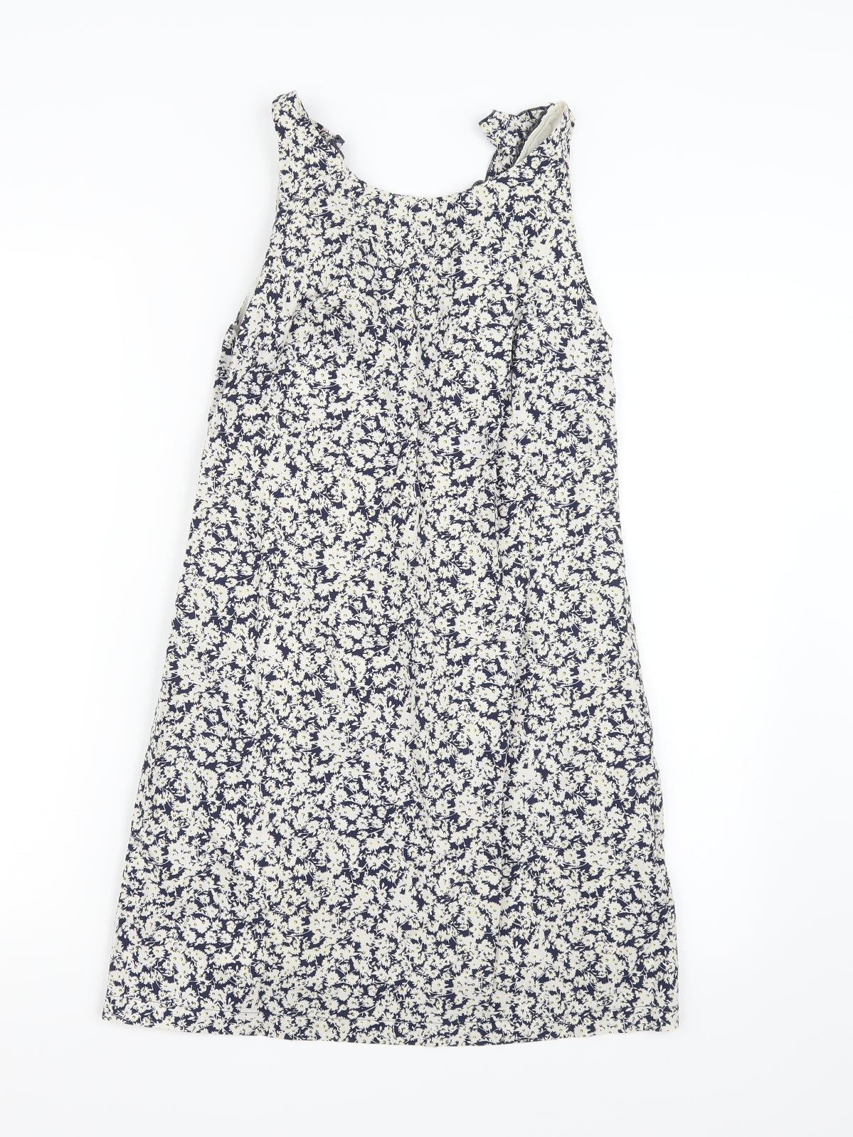 Zara Womens Blue Floral  A-Line  Size S