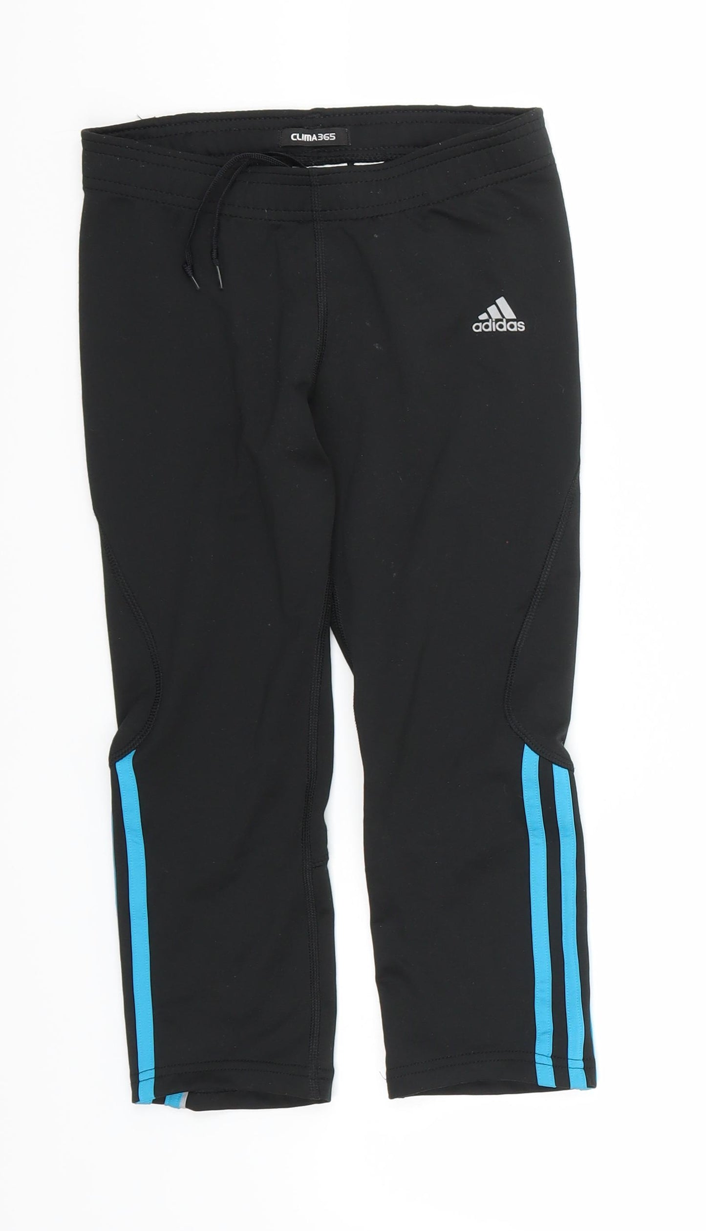 adidas Boys Black   Jogger Trousers Size 10 Years