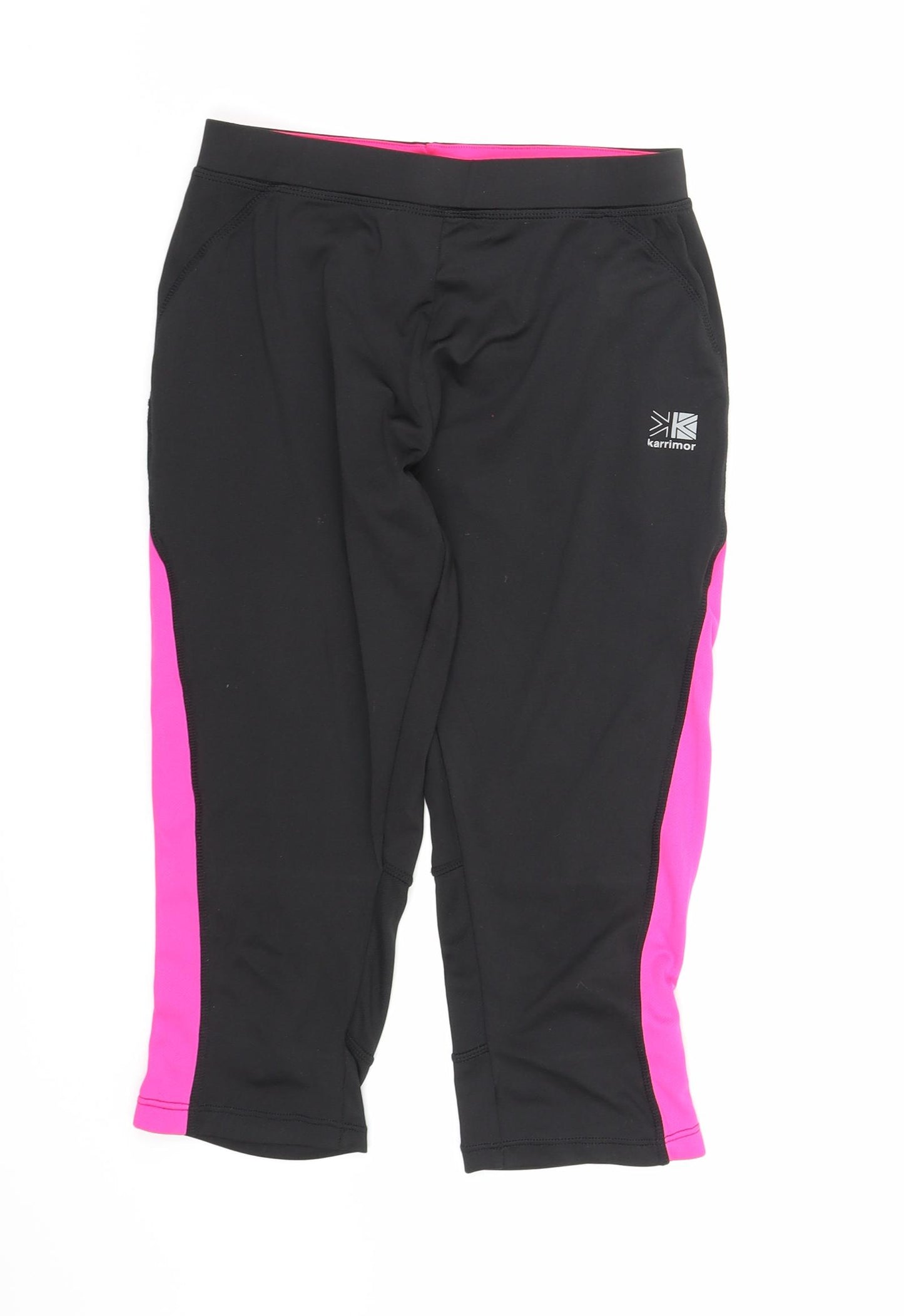 Karrimor Womens Black   Cropped Leggings Size 10 L17 in
