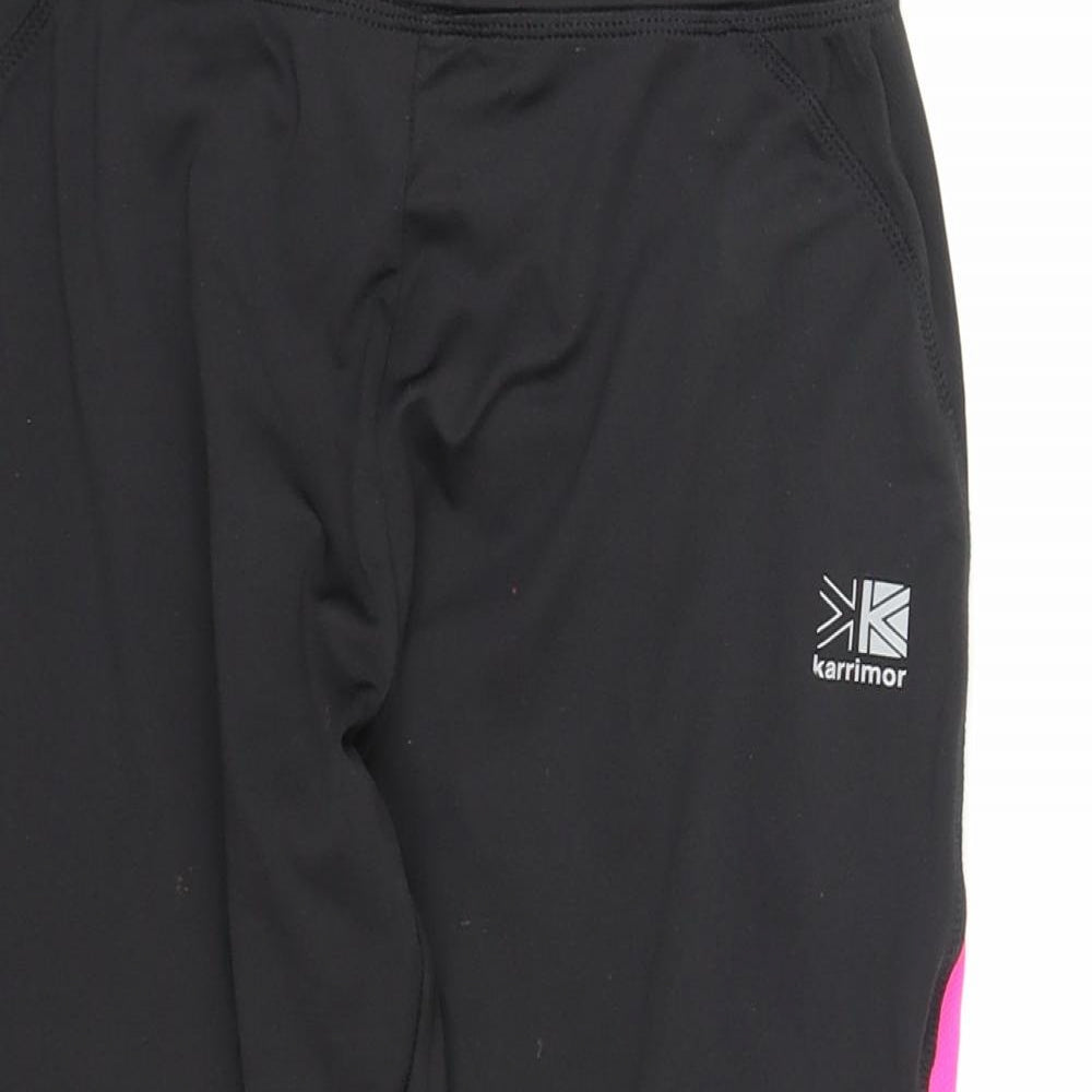 Karrimor Womens Black   Cropped Leggings Size 10 L17 in