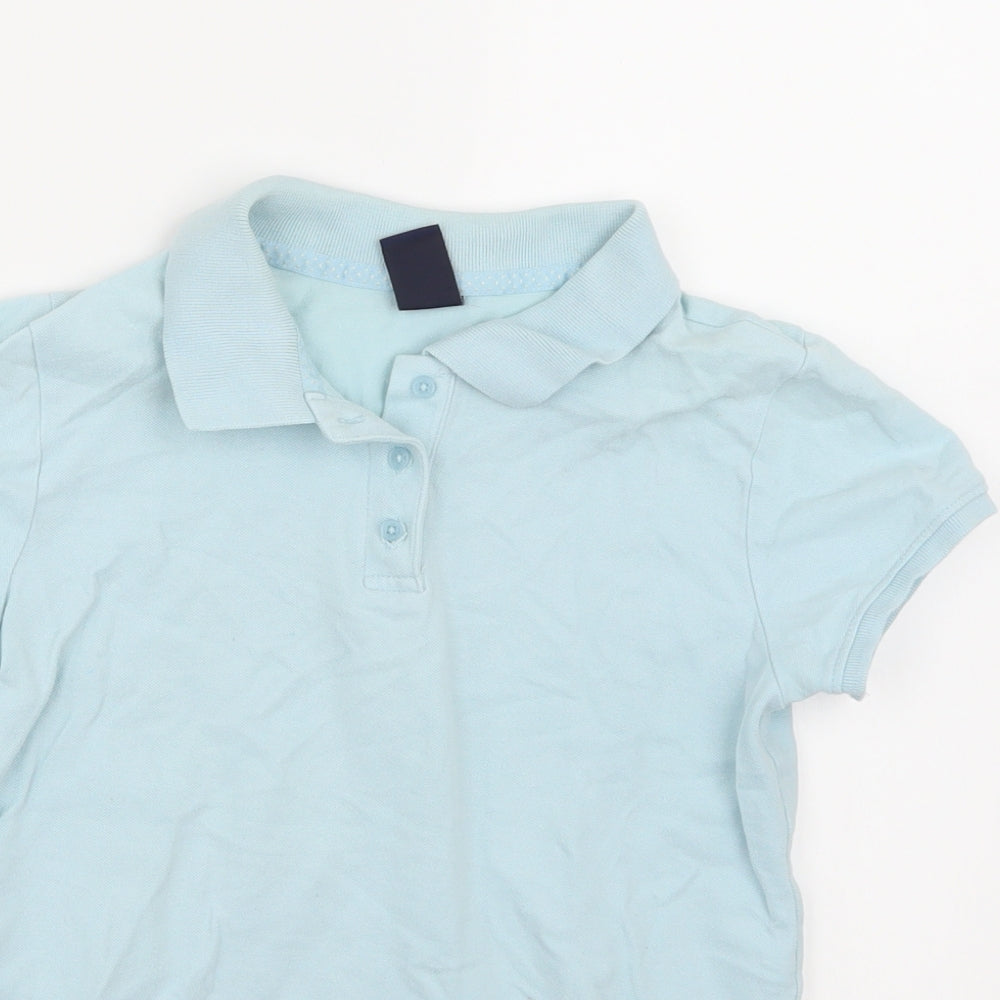 Gap Girls Blue   Basic Polo Size 10 Years