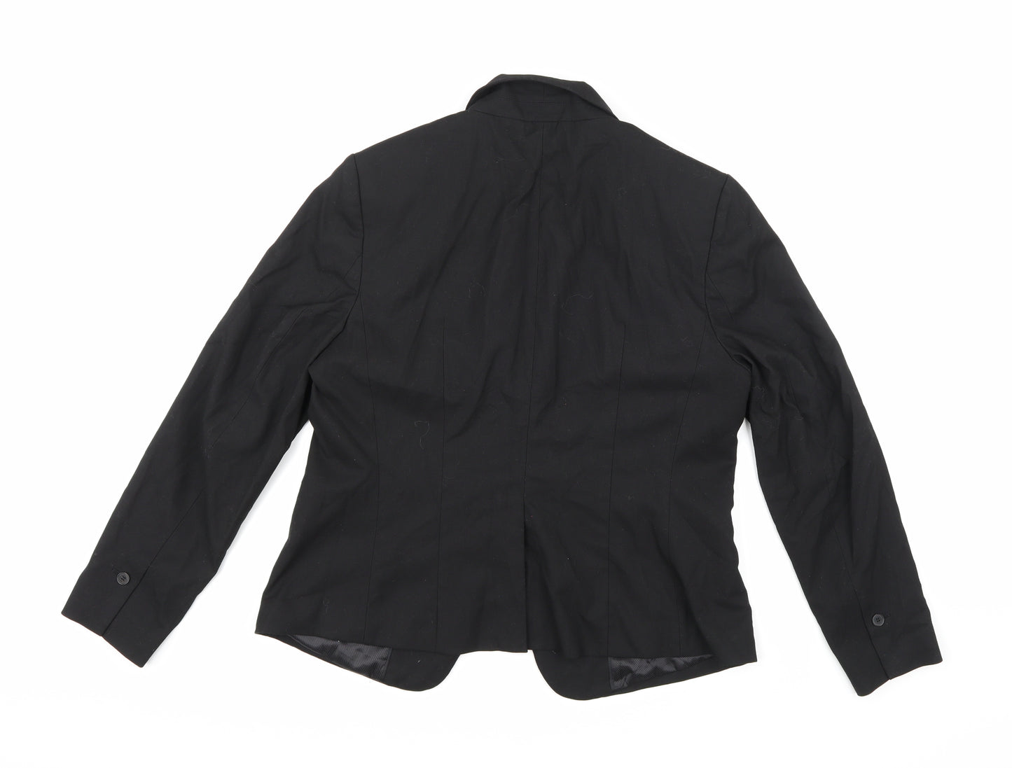 H&M Womens Black   Jacket Suit Jacket Size 18