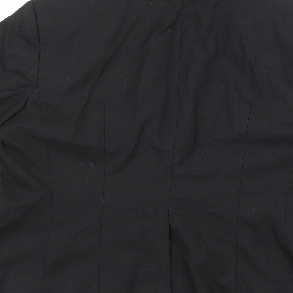H&M Womens Black   Jacket Suit Jacket Size 18
