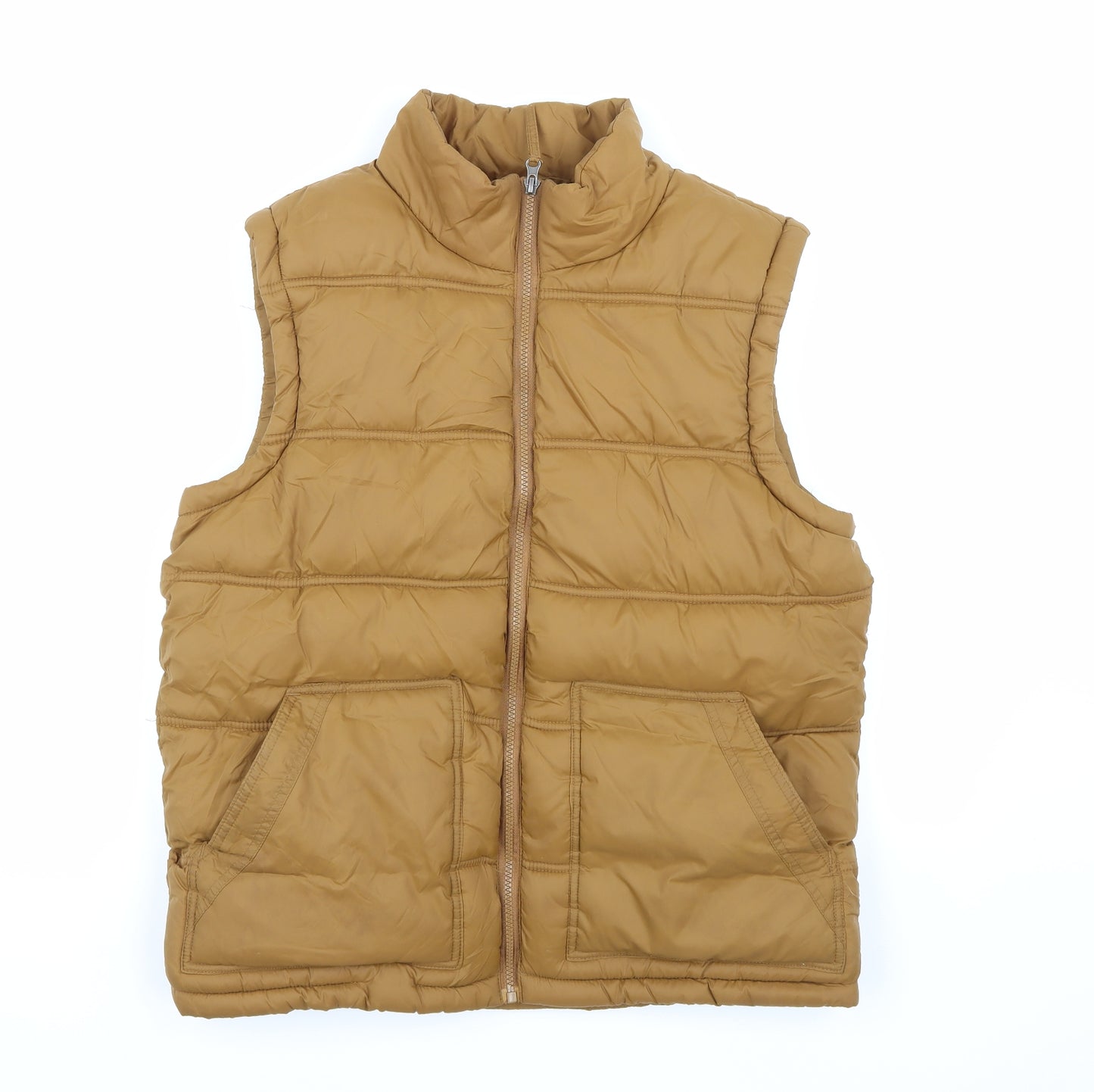 Cedar Wood State Mens Brown   Gilet Coat Size M
