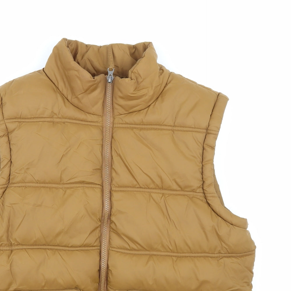 Cedar Wood State Mens Brown   Gilet Coat Size M
