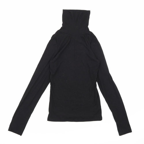 New Look Womens Black  Knit Pullover Jumper Size 10